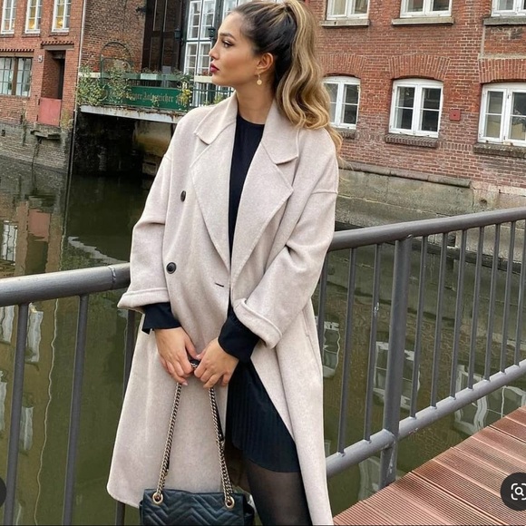 Mango wool blend coat bloggers fav - Picture 7 of 16